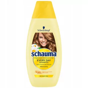 Schauma Every Day Shampoo rumiankowy szampon do włosów 400ml 96463-uniw - Szampony do włosów - miniaturka - grafika 1