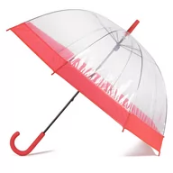 Parasole - Parasolka Happy Rain Long Domeshape 40982 Czerwony - miniaturka - grafika 1