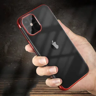 Clear Color case żelowy pokrowiec etui z metaliczną ramką iPhone 13 Pro niebieski - Etui i futerały do telefonów - miniaturka - grafika 8