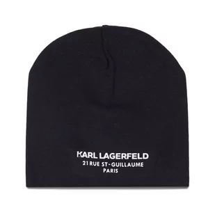 Karl Lagerfeld Czapka BEANIE | z dodatkiem wełny - Czapki męskie - miniaturka - grafika 1