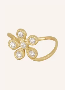 Elhanati Pierścionek Small Flower gold - Pierścionki - miniaturka - grafika 1