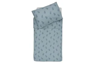 Jollein Pościel dziecięca – Miffy Shadow, Sea Green – 100 x 140 cm – 100% bawełna – certyfikat Öko-Tex – pościel dziecięca z poszewką na poduszkę – komplet pościeli - Pościel dla dzieci - miniaturka - grafika 1