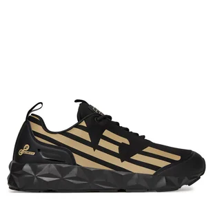 Sneakersy EA7 Emporio Armani X8X217 XK433 R969 Czarny - Sneakersy męskie - miniaturka - grafika 1