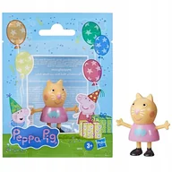 Figurki dla dzieci - Świnka Peppa - Figurka Peppa's Party Friends: figurka Kotka Candy (G0152) - miniaturka - grafika 1