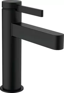 Hansgrohe 76020670 Finoris Jednouchwytowa bateria umywalkowa 110 z kompletem odp$842ywowym czarny matowy - Baterie umywalkowe - miniaturka - grafika 1