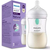 Butelki dla niemowląt - Philips Avent Butelka Natural Responsywna AirFree 260 ml 1m+ SCY673/01 RESPONSE - miniaturka - grafika 1