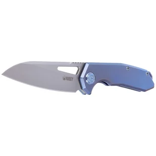 Nóż składany Kubey Vagrant Blue Titanium, Sandblast CPM S30V by Maksim Tkachuk (KB284B) - Noże - miniaturka - grafika 2