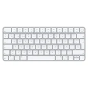 Klawiatury - Apple Magic klawiatura Uniwersalne USB + Bluetooth QWERTY Hiszpański Srebrny, Biały MXCK3Y/A - miniaturka - grafika 1