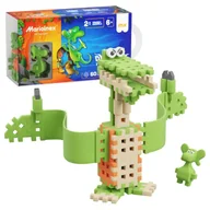 Klocki - Marioinex Klocki Mini Waffle Smok Diplodok I Pterodaktyl 60 El. - miniaturka - grafika 1