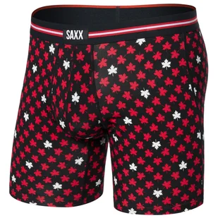 Bokserki Saxx Vibe Xtra Super Soft Boxer Brief Fly Rozmiar: L / Kolor: czerwony - Majtki męskie Bokserki Saxx Vibe Xtra Super Soft Boxer Brief Fly Rozmiar: L / Kolor: czerwony - Majtki męskie - miniaturka - grafika 1