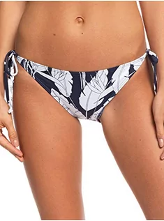 Stroje kąpielowe - Roxy Printed Beach Classics Dół stroju kąpielowego Regular Kobiety, mood indigo flying flowers s M 2020 Bikini ERJX403875-BSP6-M - grafika 1