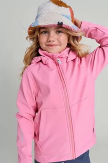 Kurtki i płaszcze dla dziewczynek - Reima kurtka dziecięca Koivula kolor różowy - grafika 1