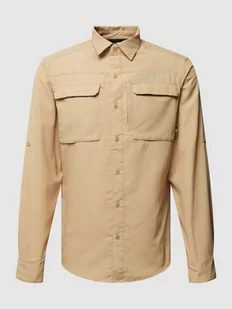 Koszula casualowa o kroju regular fit z detalem z logo model ‘Sequoia’ - Koszule męskie - miniaturka - grafika 1