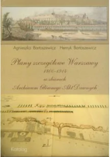 Plany szczegółowe Warszawy 1800-1914 - Archeologia - miniaturka - grafika 1