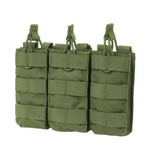 Condor - Open Top Triple M4/M16 Mag Pouch - Zielony OD - MA27-001 - Odzież taktyczna i umundurowanie - miniaturka - grafika 1