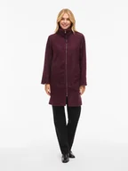 Kurtki damskie - Vila Płaszcz przejściowy "Vijadas" w kolorze bordowym - miniaturka - grafika 1