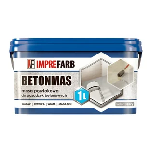 Farba do posadzek BETONMAS szara 1 l - Emalie - miniaturka - grafika 1