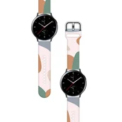 Etui i futerały do telefonów - Strap Moro opaska do Samsung Galaxy Watch 42mm silikonowy pasek bransoletka do zegarka wzór 11 - miniaturka - grafika 1
