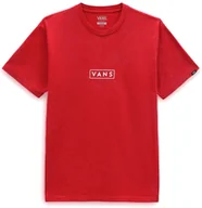 Koszulki męskie - t-shirt VANS CLASSIC EASY BOX TEE Chilli Pepper/White - miniaturka - grafika 1