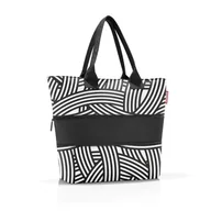 Torebki damskie - Torba Shopper E1 Zebra, 18 L, Reisenthel - miniaturka - grafika 1