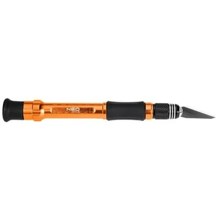 Noże precyzyjne NEO TOOLS 63-023 (14 szt.) - Nożyce i noże - miniaturka - grafika 1