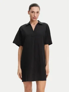 Calvin Klein Sukienka codzienna K20K208382 Czarny Relaxed Fit - Sukienki - miniaturka - grafika 1