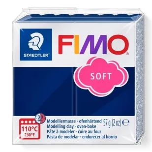 Masa termoutwardzalna Fimo 57g granatowy - Staedtler - Masy plastyczne - miniaturka - grafika 1