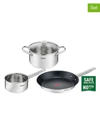 Zestawy garnków i patelni - Tefal 4-częściowy zestaw '"Cook Eat" - miniaturka - grafika 1