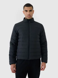 4F Kurtka puchowa z wypełnieniem syntetycznym męska - czarna XXL - Kurtki i kamizelki sportowe męskie - miniaturka - grafika 1