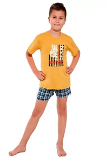 Piżamy chłopięce - Cornette Kids Boy 281/110 Tiger 3 98-128 piżama chłopięca - grafika 1