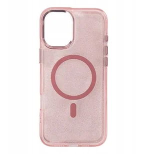 Etui brokatowe Glitter Case z MagSafe na Samsung Galaxy S25 Edge - różowe - Etui i futerały do telefonów - miniaturka - grafika 1