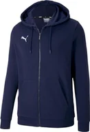 Bluzy męskie - Puma Bluza męska Puma teamGOAL 23 Casuals Hooded Jacket granatowa 656708 06 S - miniaturka - grafika 1