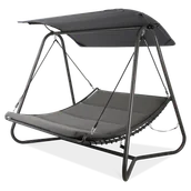 Huśtawki - Huśtawka BARI Dark Grey - Focus Garden - miniaturka - grafika 1