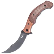 Noże - Nóż składany CRKT Ritual Compact - Brown - miniaturka - grafika 1