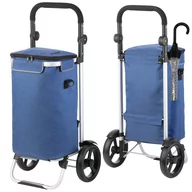 Torby i wózki na zakupy - Cruiser, Allround, Wózek zakupowy 650065, niebieski - miniaturka - grafika 1