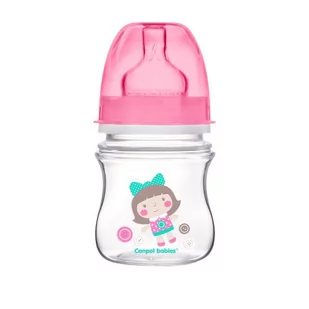 Canpol babies Butelka Kolorowe Zwierzątka EasyStart 120ml  (różowa) 35/205 - Butelki dla niemowląt - miniaturka - grafika 2
