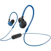 Słuchawki - Hama Freedom Athletics niebieskie - miniaturka - grafika 1