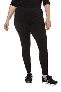 Ulla Popken Legginsy damskie, czarny (czarny 48554810), 62/64 PL - Legginsy - miniaturka - grafika 1