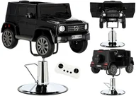 Fotele fryzjerskie - Fotel fryzjerski dziecięcy samochodzik MT-113 hydrauliczny obrotowy do salonu fryzjerskiego krzesło fryzjerskie produkt złożony - miniaturka - grafika 1