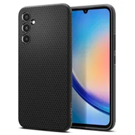 Etui i futerały do telefonów - Etui SPIGEN Liquid Air do Samsung Galaxy A34 5G Czarny - miniaturka - grafika 1