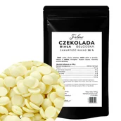 Czekolada - Felini czekolada biała belgiska 28% 1kg - miniaturka - grafika 1
