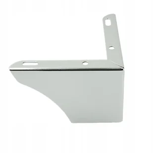 Noga meblowa Narożna srebrna chromowana nóżka stopka wysokość 7,5 cm - Meble modułowe i akcesoria - miniaturka - grafika 1