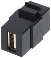 Akcesoria do monitoringu - Złącze Keystone FX-USB/B czarne - miniaturka - grafika 1