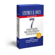 7 nawyków skutecznego działania. 52 karty z wyzwaniem i inspiracją na każdy tydzień roku - Rozwój osobisty - miniaturka - grafika 1