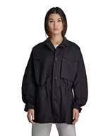 Kurtki męskie - G-STAR RAW Męska kurtka Field JKT, Black (dk black A790-6484), L - miniaturka - grafika 1