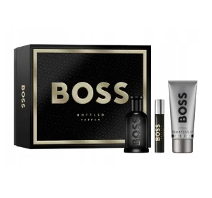 Hugo Boss BOSS Bottled perfumy spray 100ml + 10ml + żel pod prysznic 100ml - Zestawy perfum męskich - miniaturka - grafika 1