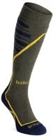 Skarpety termoaktywne - Skarpety narciarskie Bridgedale Ski MW Plus - olive/navy 40 - 43 - miniaturka - grafika 1