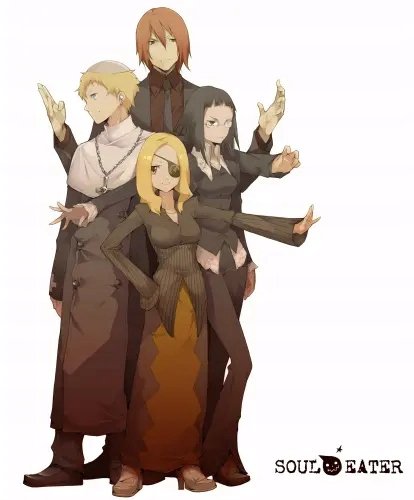 Plakat Anime Manga Soul Eater se_036 A3 (custom)