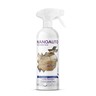 Czyszczenie tapicerki skórzanej - NANOAUTO LEATHER CLEANER - Kosmetyki samochodowe - miniaturka - grafika 1