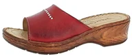 Klapki i japonki damskie - Andrea Conti Klapki damskie, czerwone, 40 EU, Rot, 40 EU - miniaturka - grafika 1